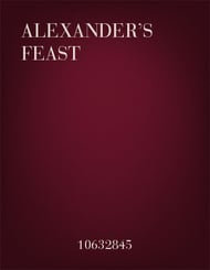 Alexander's Feast SATB Choral Score cover